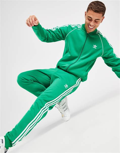 adidas track pants grün|green track pants hallensteins brothers.